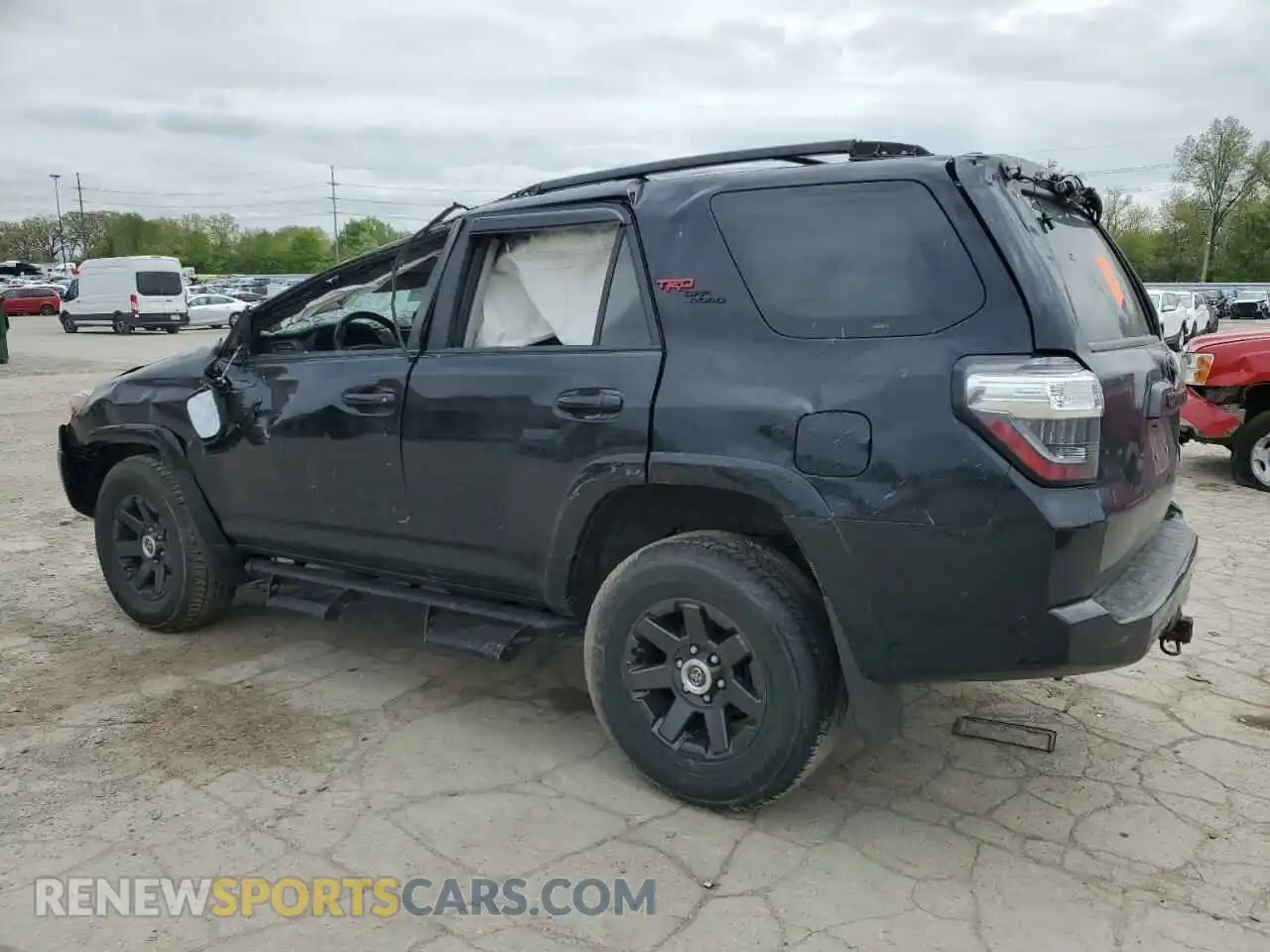 2 Photograph of a damaged car JTEBU5JR7M5959844 TOYOTA 4RUNNER 2021