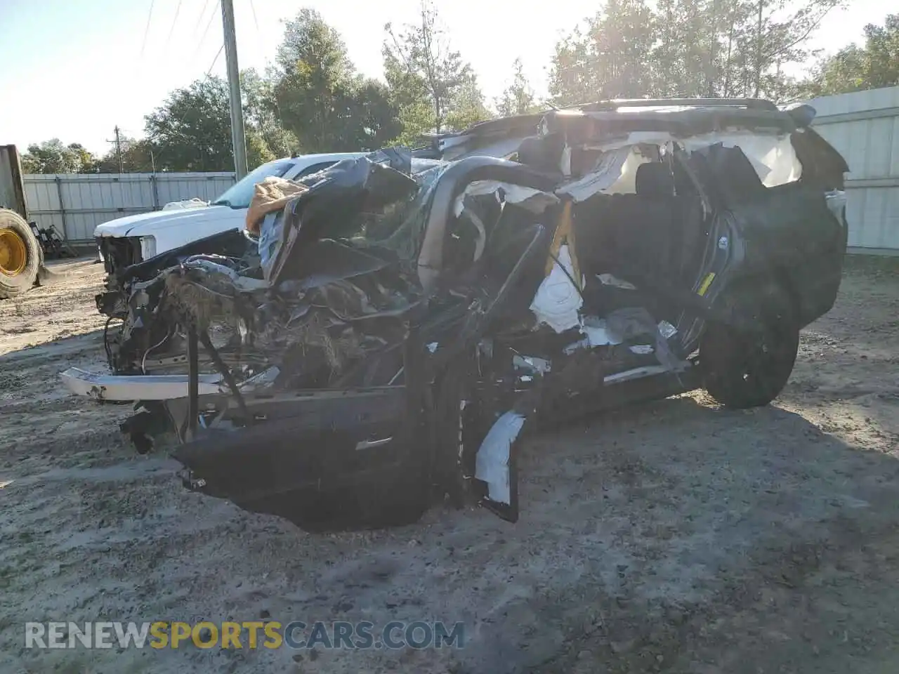 1 Photograph of a damaged car JTECU5JR7M5247547 TOYOTA 4RUNNER 2021