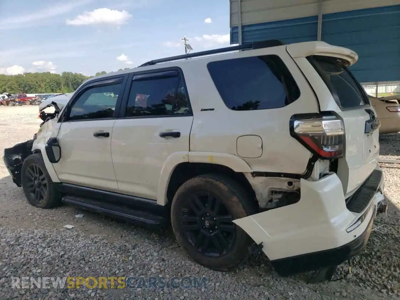 2 Photograph of a damaged car JTECU5JRXM5242830 TOYOTA 4RUNNER 2021