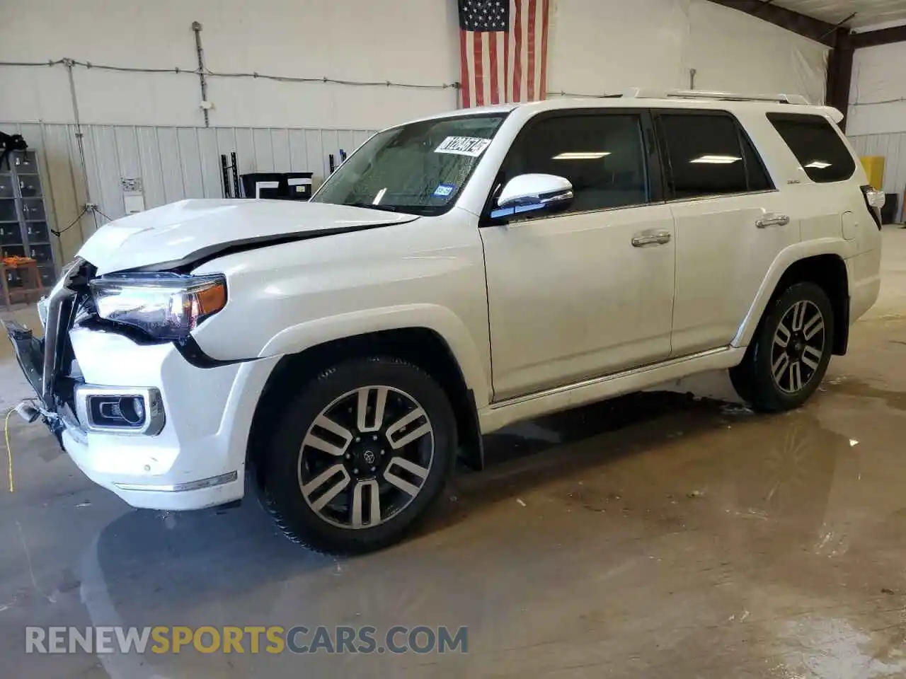 1 Photograph of a damaged car JTEDU5JR3M5229602 TOYOTA 4RUNNER 2021