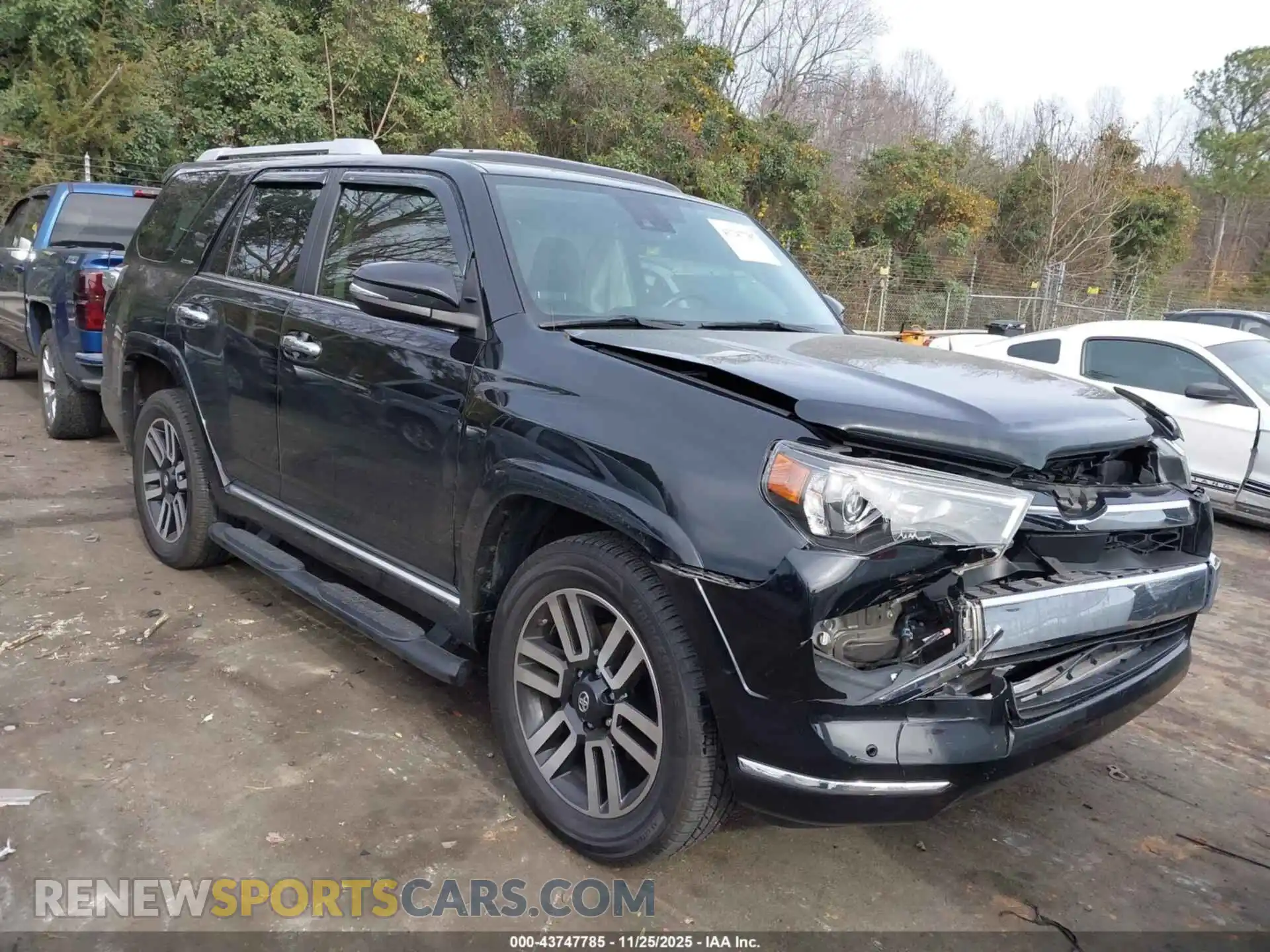1 Photograph of a damaged car JTEDU5JR3M5234167 TOYOTA 4RUNNER 2021