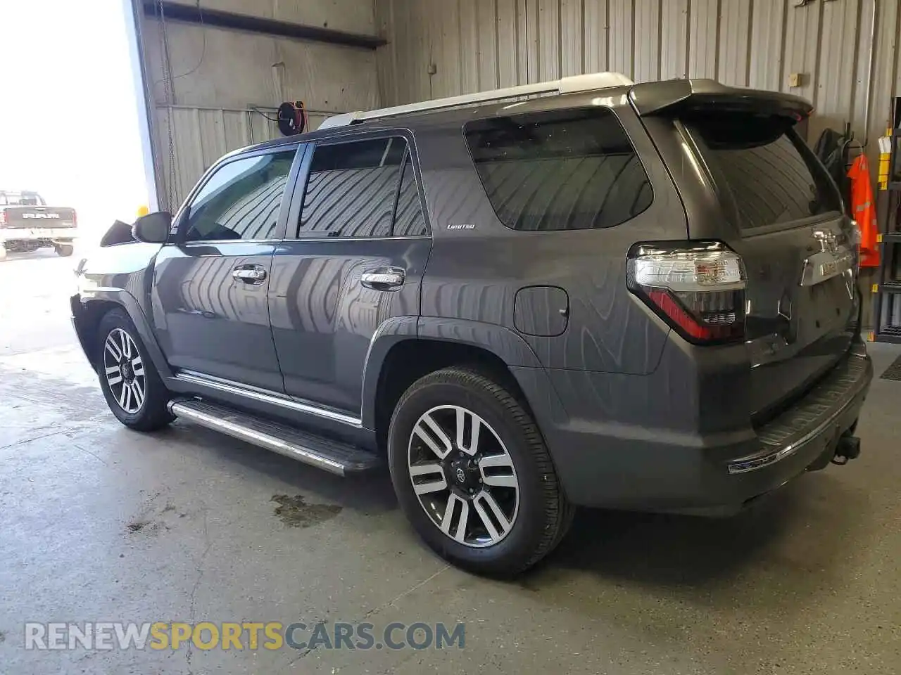 2 Photograph of a damaged car JTEDU5JR5M5237684 TOYOTA 4RUNNER 2021