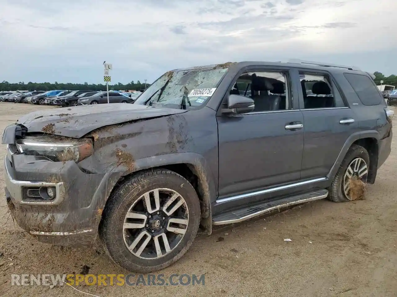 1 Photograph of a damaged car JTEDU5JR6M5241940 TOYOTA 4RUNNER 2021