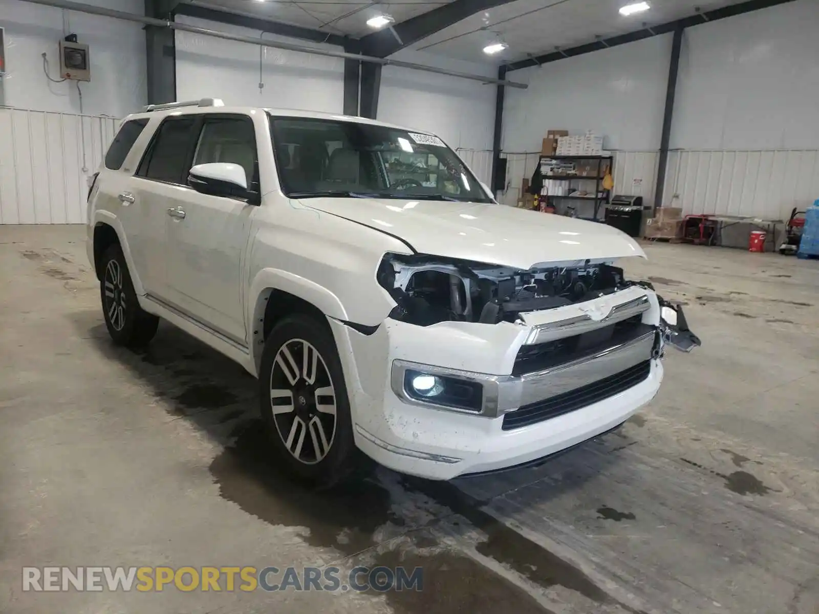 1 Photograph of a damaged car JTEDU5JR7M5230798 TOYOTA 4RUNNER 2021