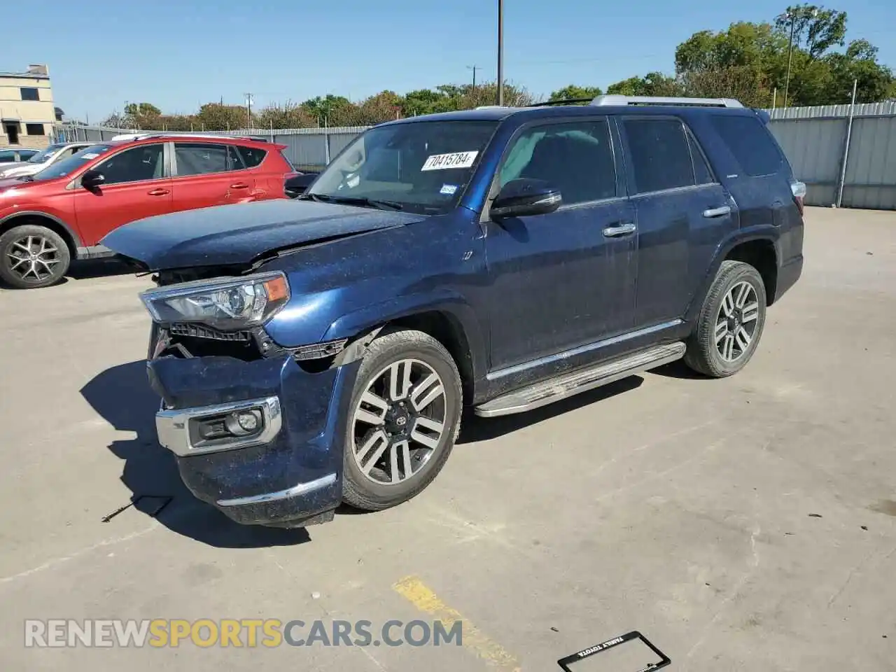 1 Photograph of a damaged car JTEDU5JR9M5229720 TOYOTA 4RUNNER 2021