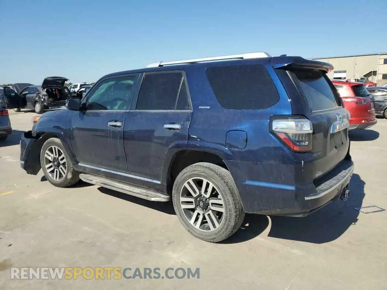 2 Photograph of a damaged car JTEDU5JR9M5229720 TOYOTA 4RUNNER 2021