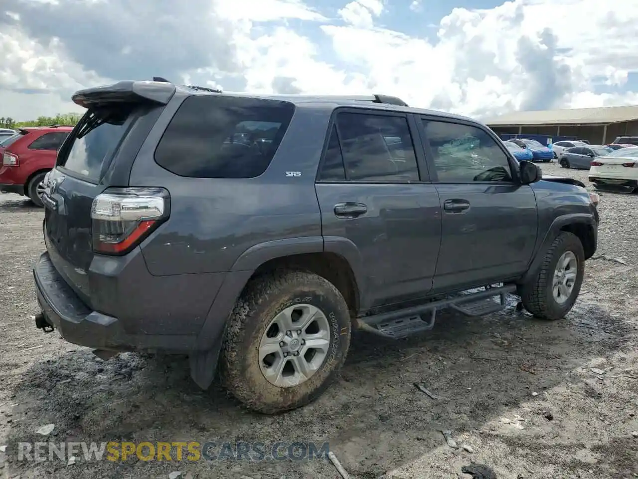 3 Photograph of a damaged car JTEEU5JR2M5230017 TOYOTA 4RUNNER 2021