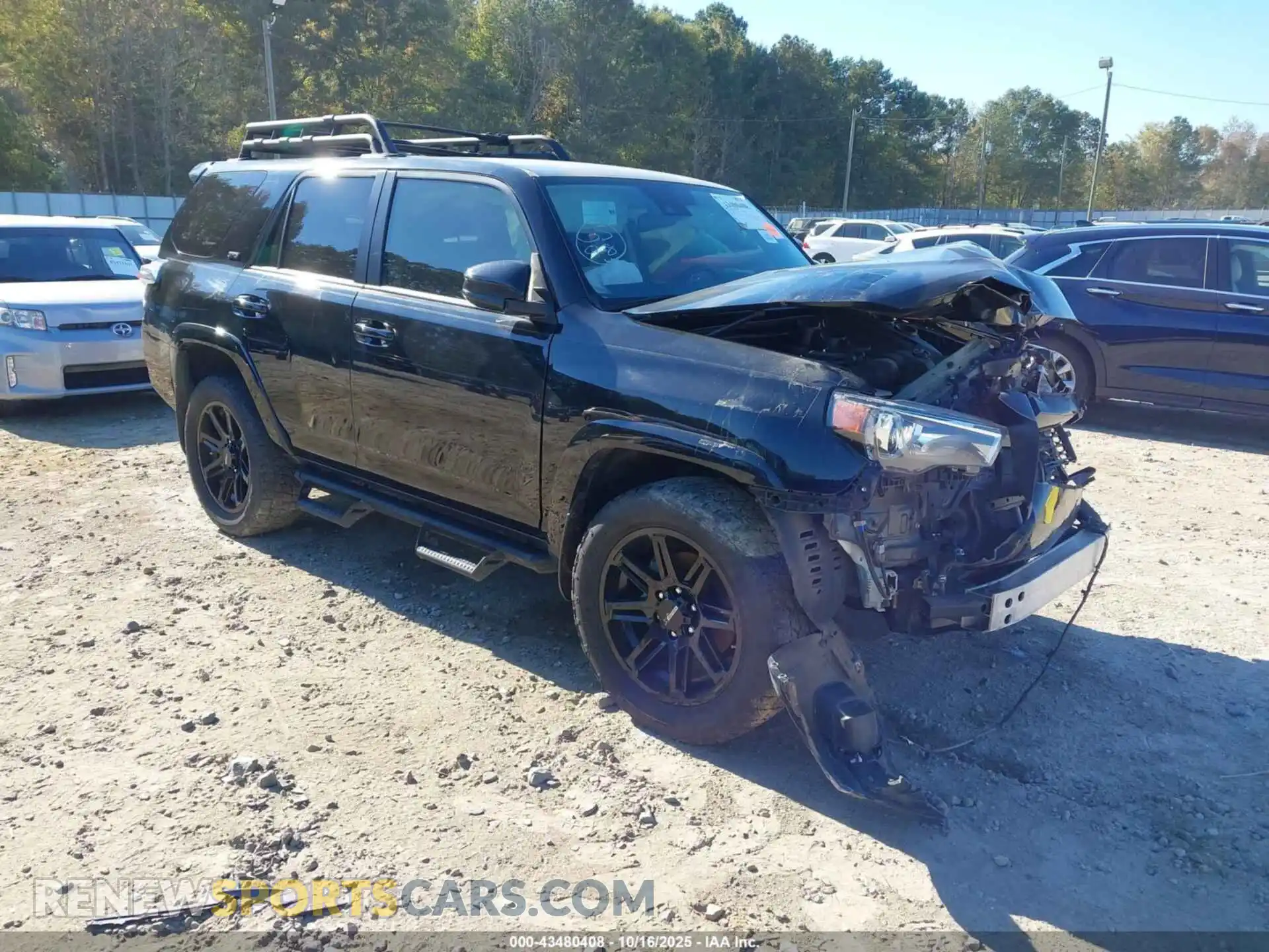 1 Photograph of a damaged car JTEEU5JR2M5240501 TOYOTA 4RUNNER 2021