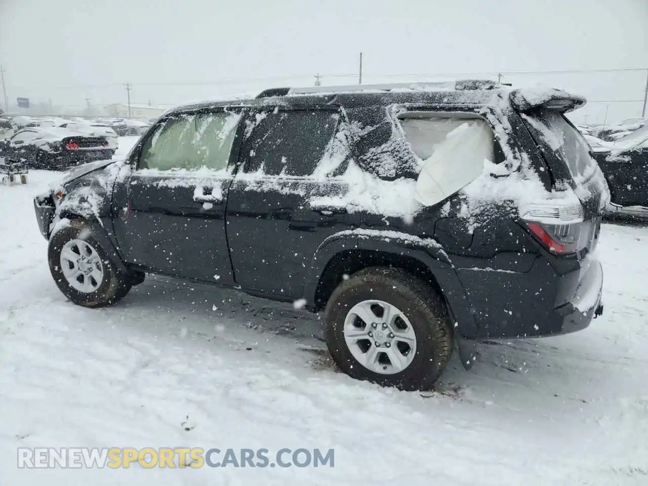 2 Photograph of a damaged car JTEEU5JR4M5245912 TOYOTA 4RUNNER 2021