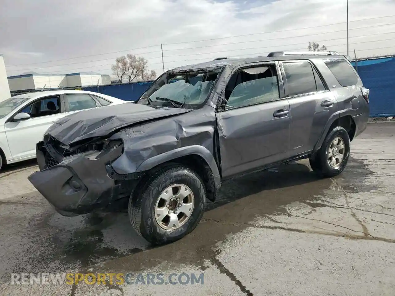1 Photograph of a damaged car JTEEU5JR5M5229847 TOYOTA 4RUNNER 2021
