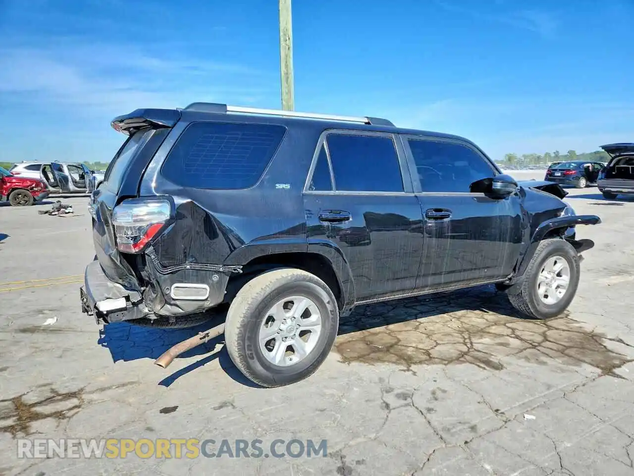 3 Photograph of a damaged car JTEEU5JR5M5238659 TOYOTA 4RUNNER 2021