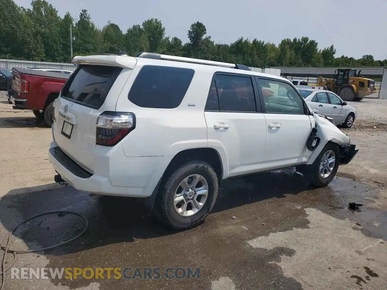 3 Photograph of a damaged car JTEEU5JR6M5237052 TOYOTA 4RUNNER 2021