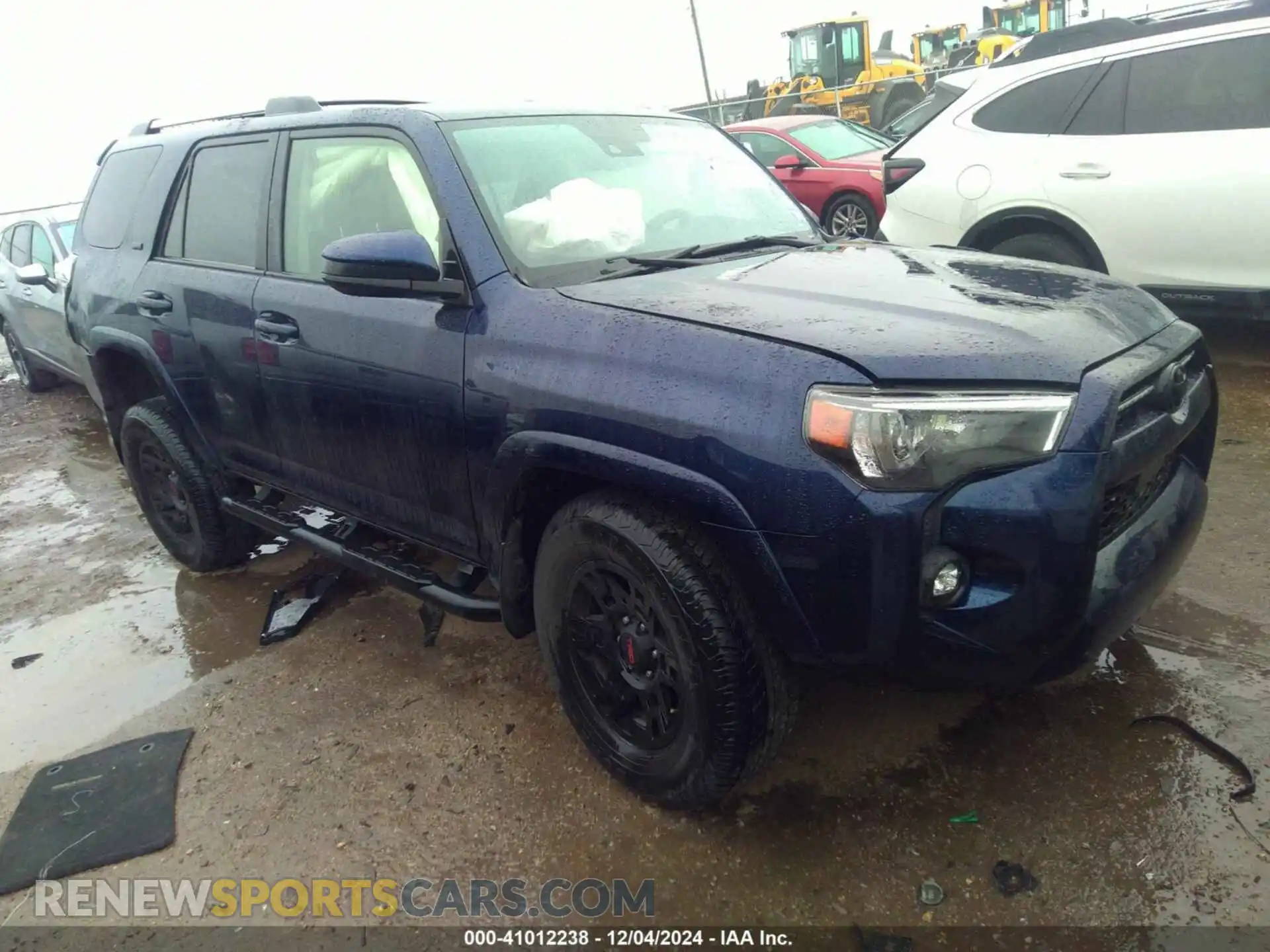 1 Photograph of a damaged car JTEEU5JR7M5246729 TOYOTA 4RUNNER 2021