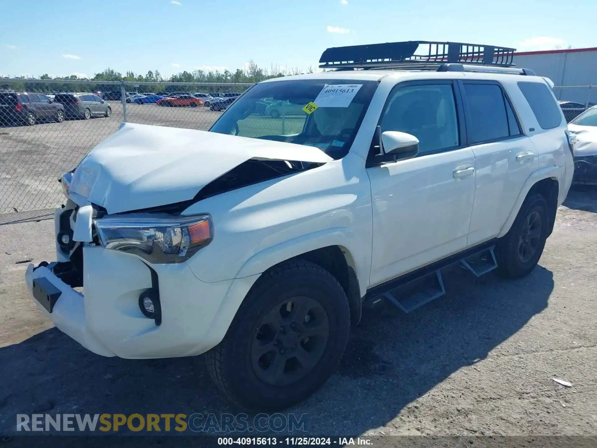 2 Photograph of a damaged car JTEEU5JR7M5249971 TOYOTA 4RUNNER 2021