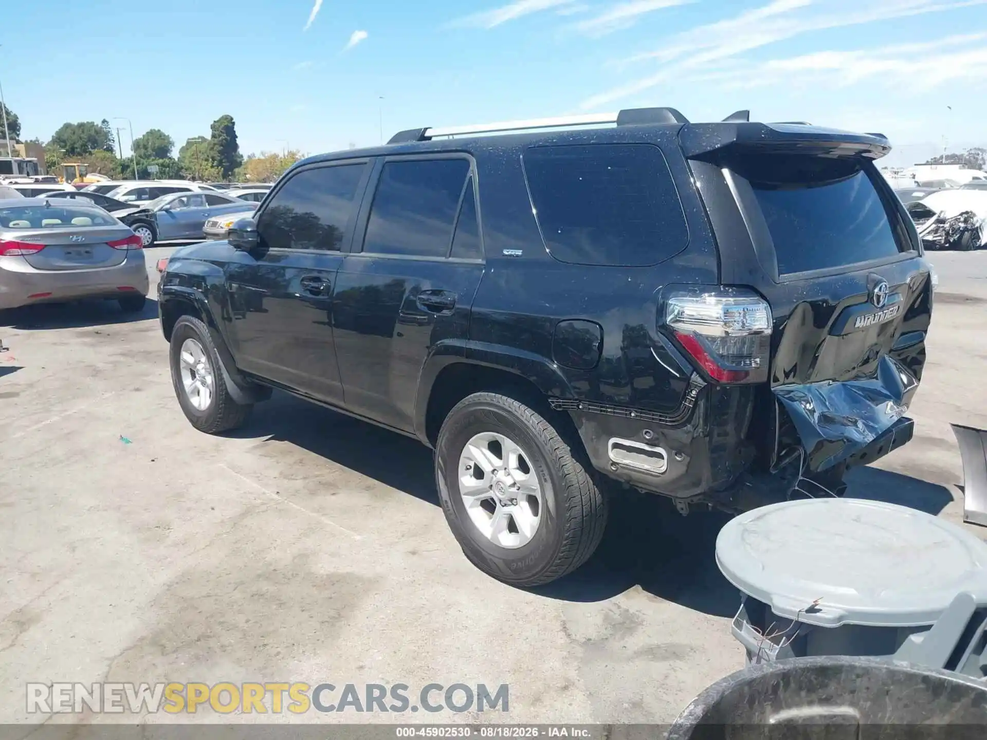 3 Фотография поврежденного автомобиля JTEEU5JR8M5230166 TOYOTA 4RUNNER 2021