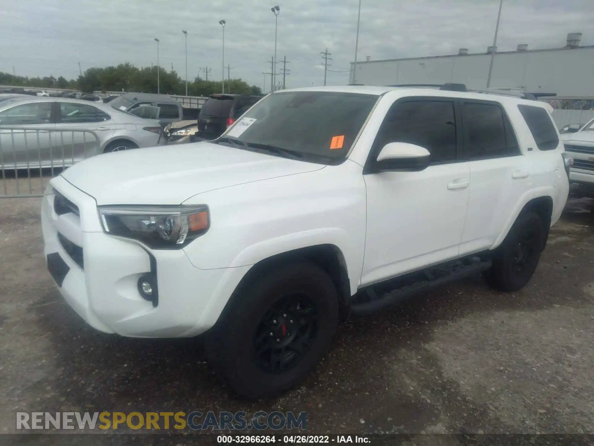 2 Photograph of a damaged car JTEEU5JR8M5241796 TOYOTA 4RUNNER 2021