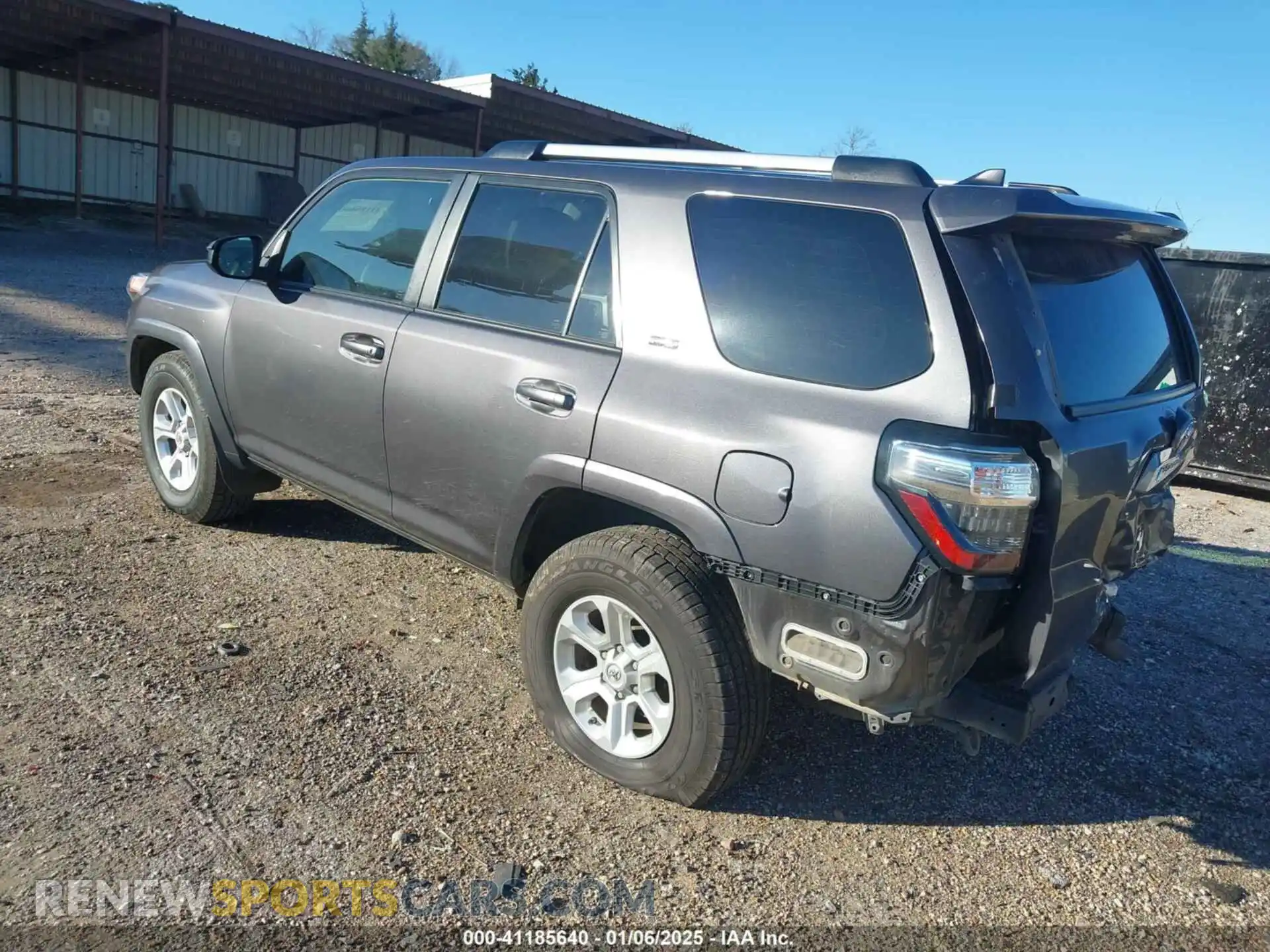 3 Photograph of a damaged car JTEEU5JRXM5235997 TOYOTA 4RUNNER 2021