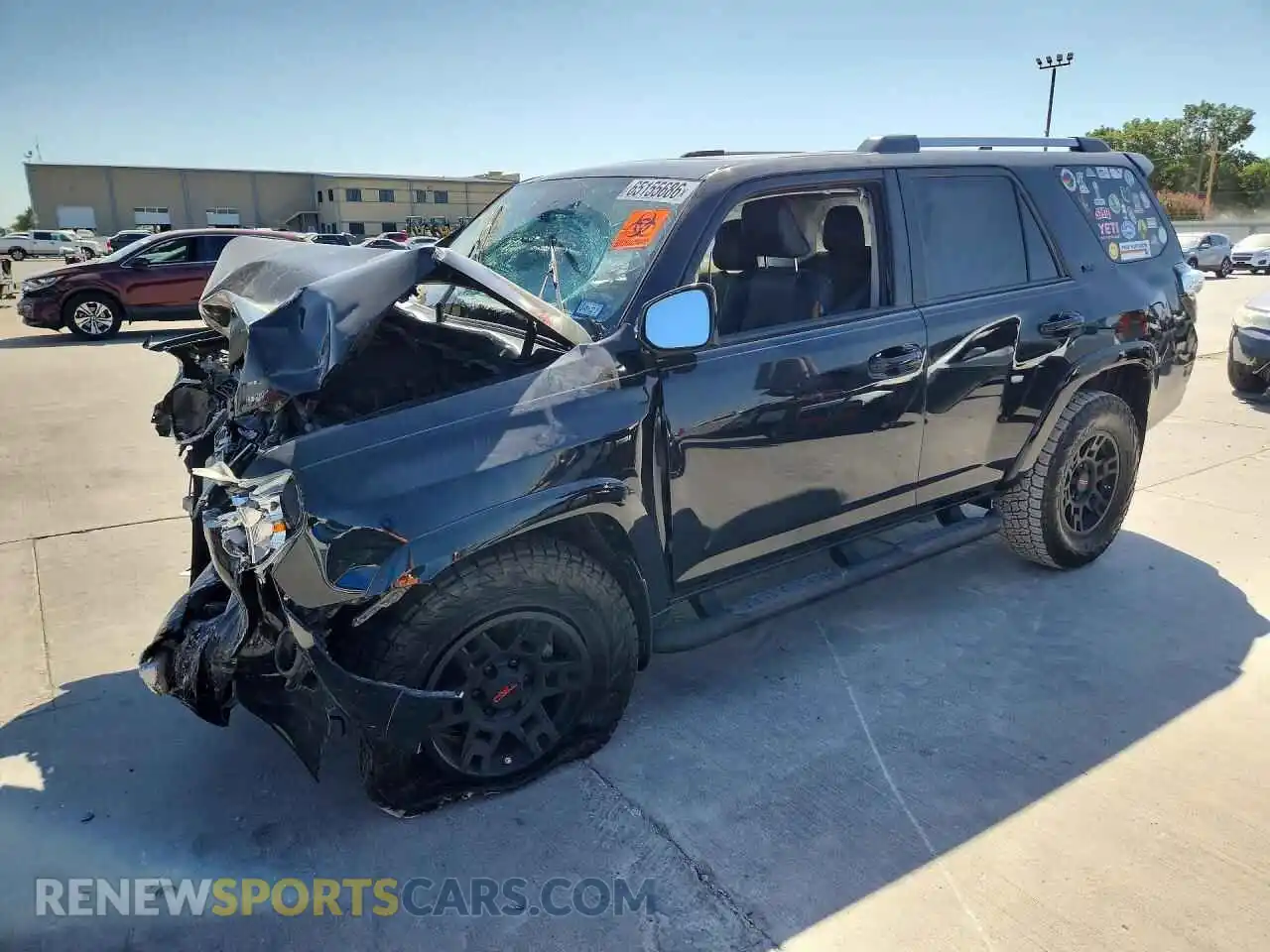 1 Фотография поврежденного автомобиля JTEFU5JR1M5231387 TOYOTA 4RUNNER 2021