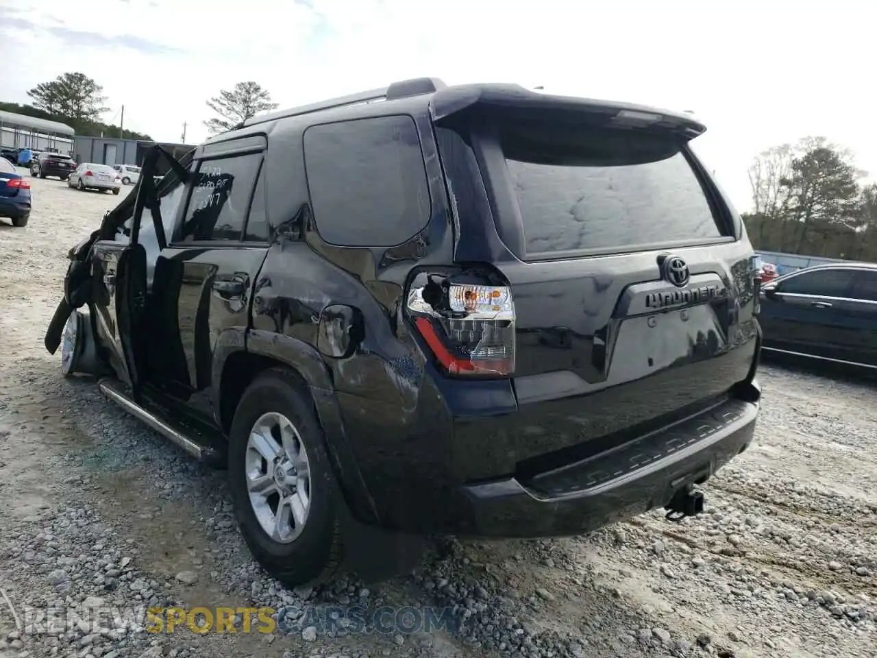 3 Photograph of a damaged car JTEFU5JR6M5246547 TOYOTA 4RUNNER 2021