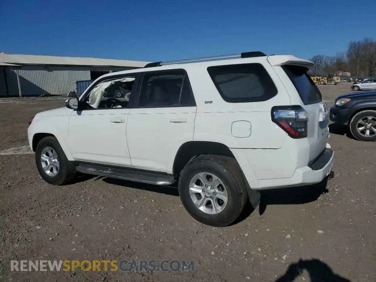 2 Photograph of a damaged car JTEFU5JR7M5234245 TOYOTA 4RUNNER 2021
