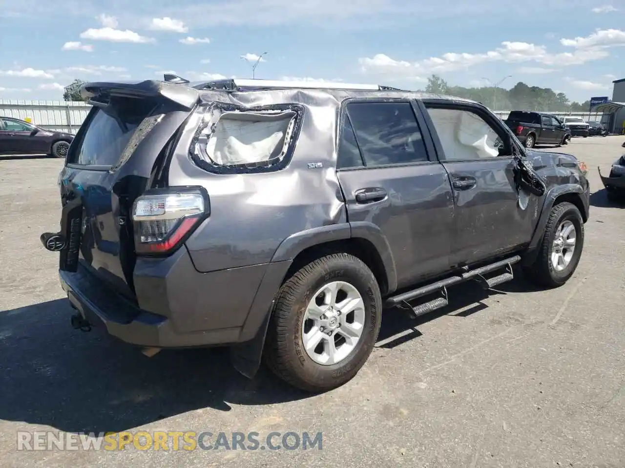 3 Photograph of a damaged car JTEFU5JR7M5247688 TOYOTA 4RUNNER 2021