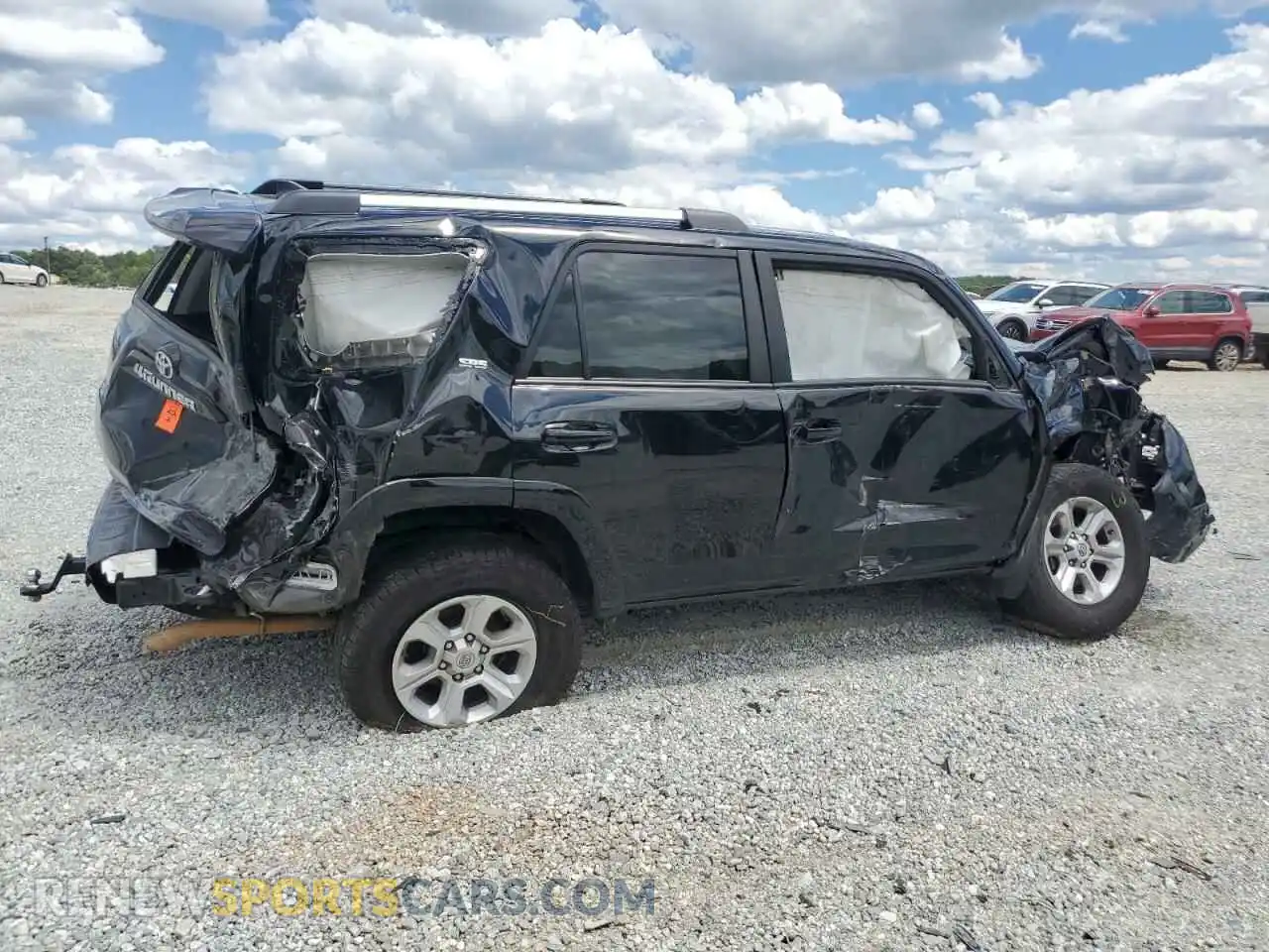 3 Photograph of a damaged car JTEFU5JR8M5241818 TOYOTA 4RUNNER 2021