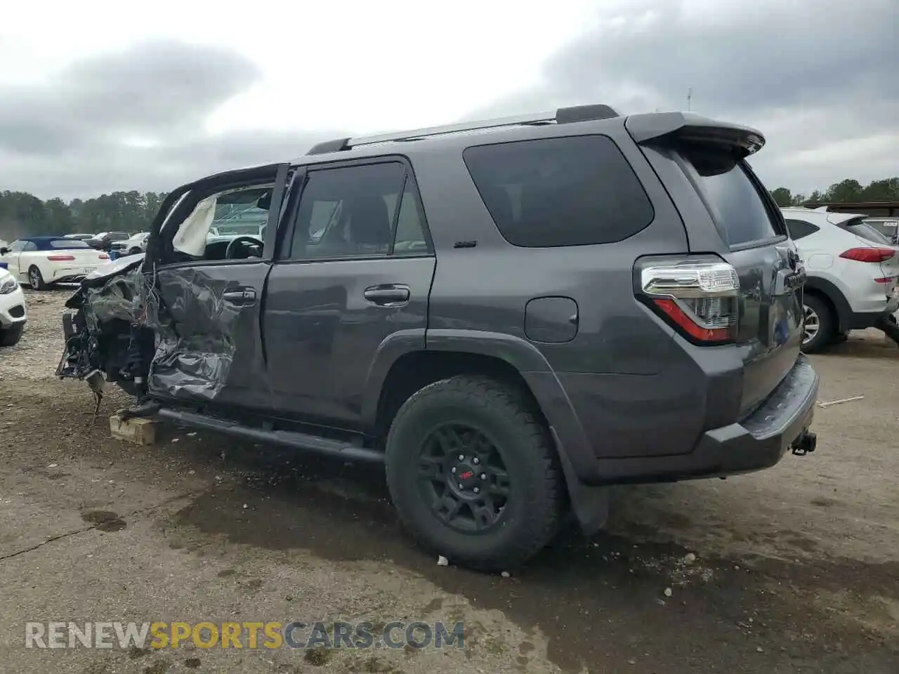 2 Фотография поврежденного автомобиля JTEFU5JR9M5244243 TOYOTA 4RUNNER 2021