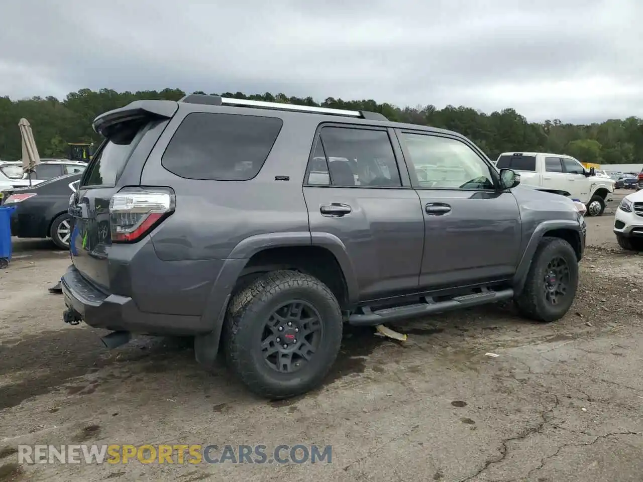 3 Фотография поврежденного автомобиля JTEFU5JR9M5244243 TOYOTA 4RUNNER 2021