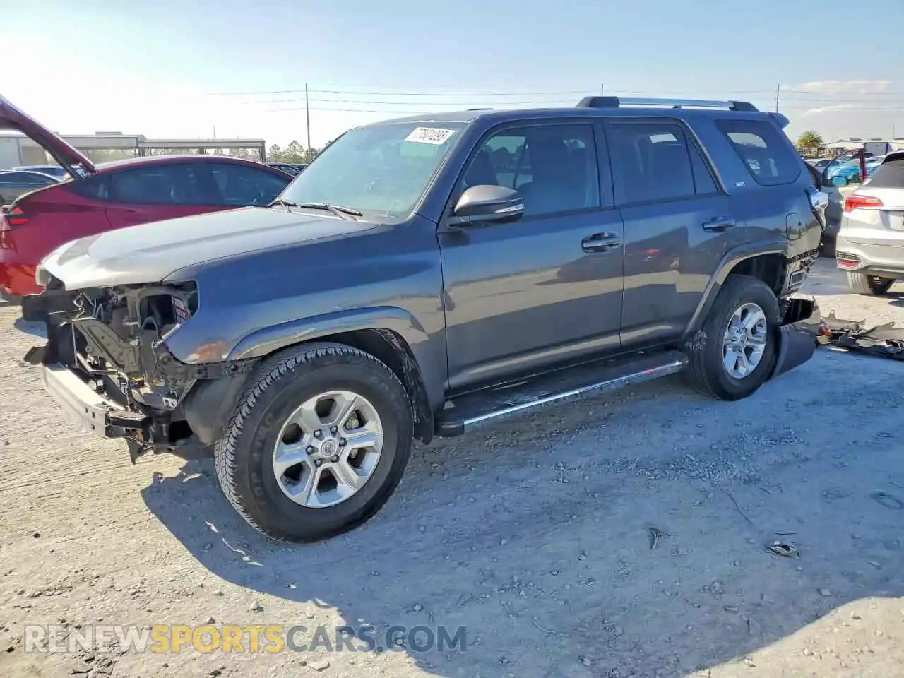 1 Photograph of a damaged car JTEFU5JRXM5230352 TOYOTA 4RUNNER 2021