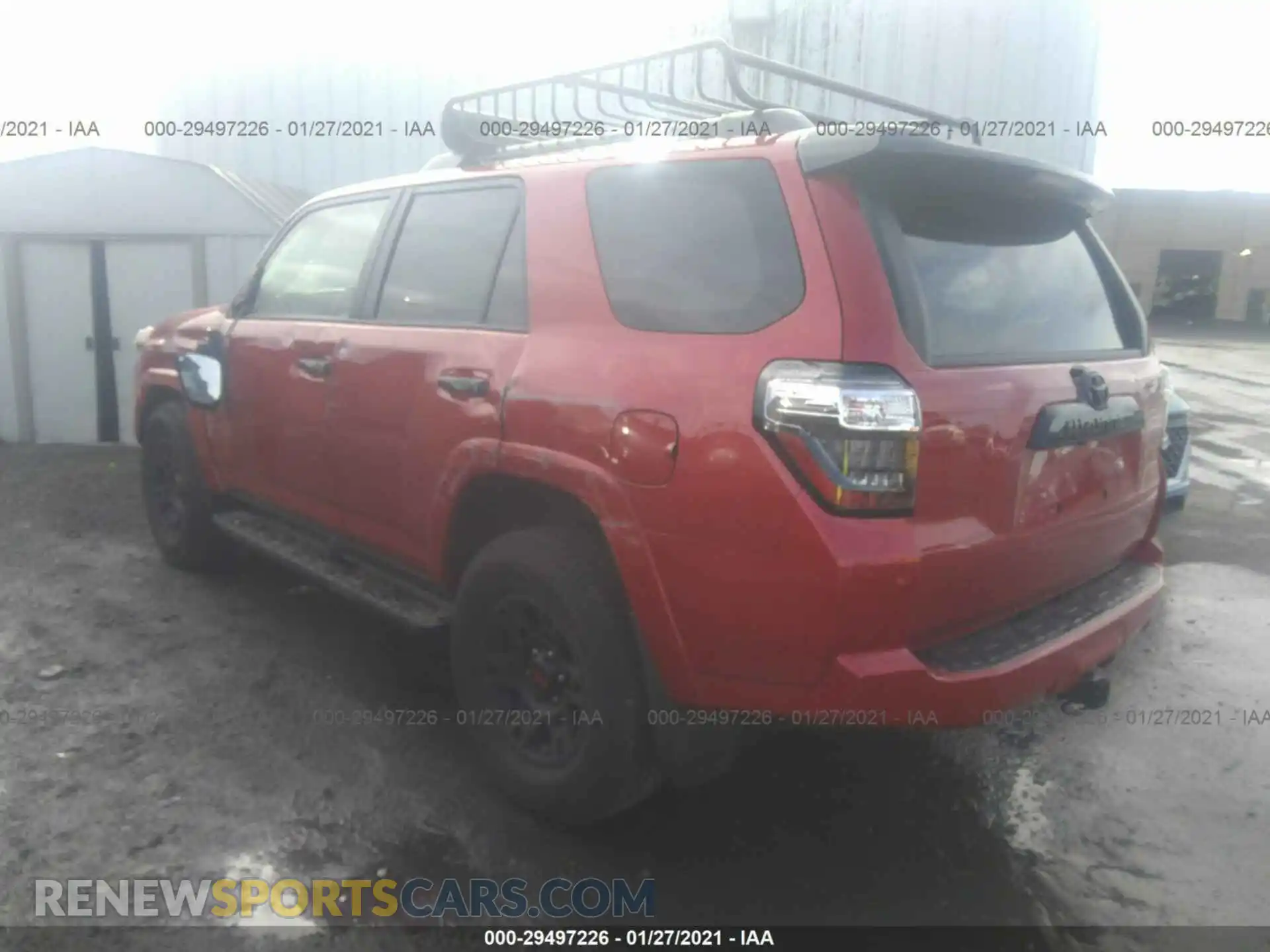 3 Photograph of a damaged car JTEHU5JR1M5869082 TOYOTA 4RUNNER 2021