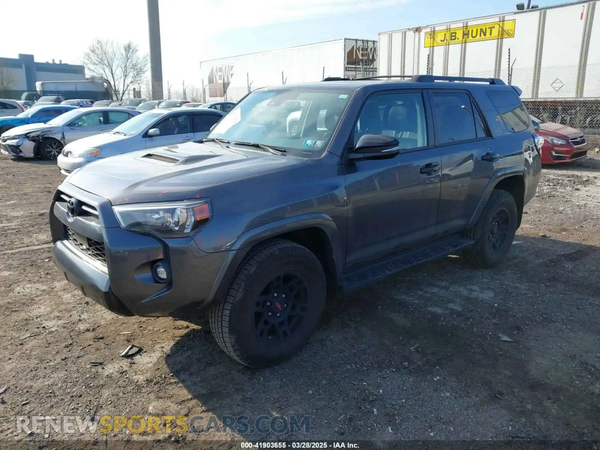 2 Photograph of a damaged car JTEHU5JR3M5905371 TOYOTA 4RUNNER 2021