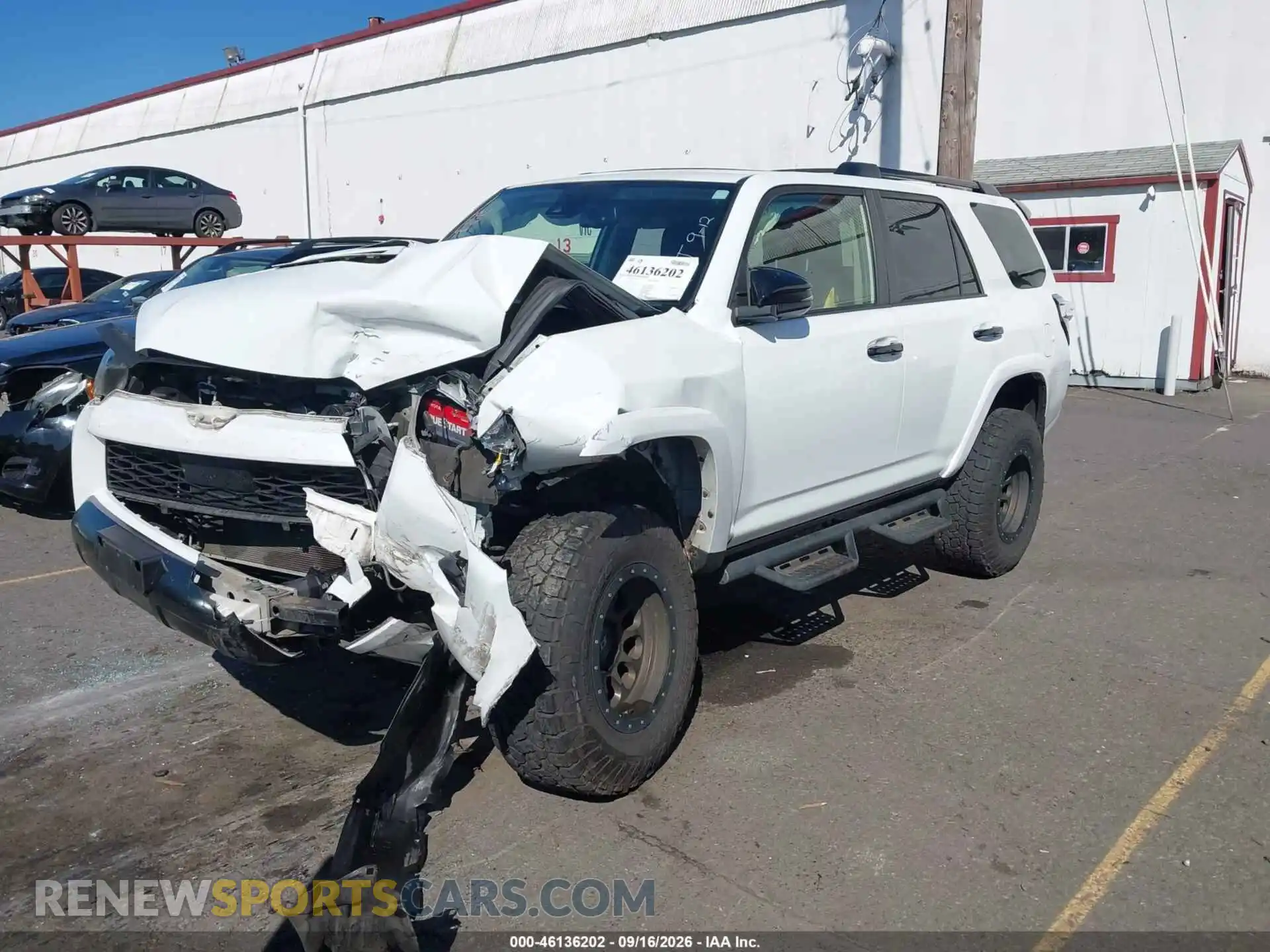 2 Photograph of a damaged car JTEHU5JR5M5877203 TOYOTA 4RUNNER 2021
