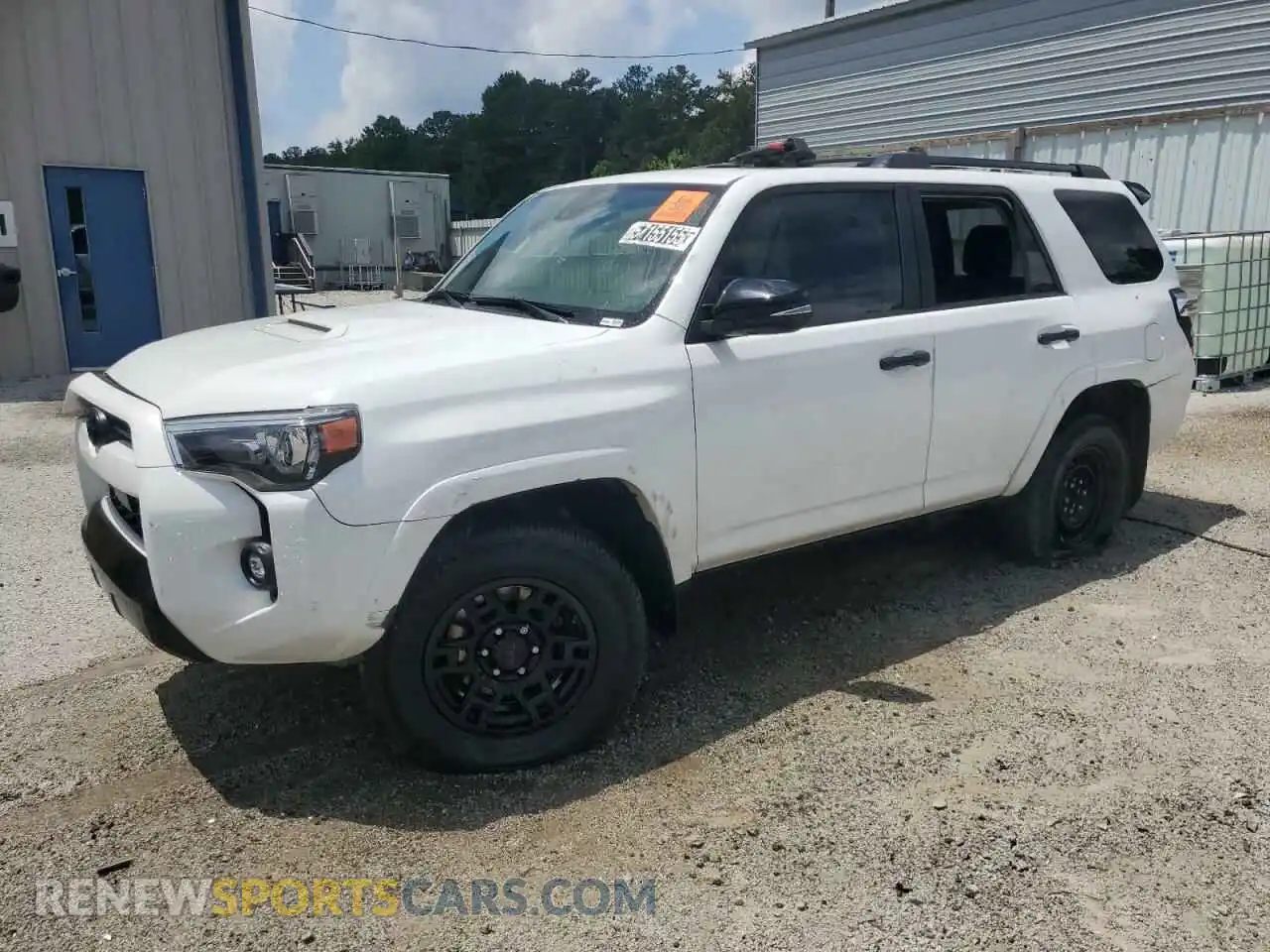 1 Фотография поврежденного автомобиля JTEHU5JRXM5900197 TOYOTA 4RUNNER 2021