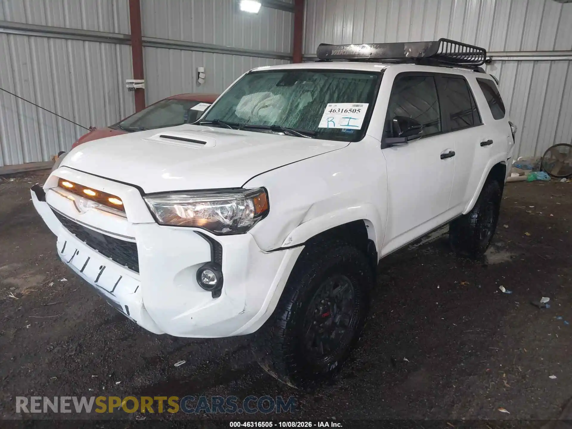 2 Photograph of a damaged car JTEHU5JRXM5953546 TOYOTA 4RUNNER 2021