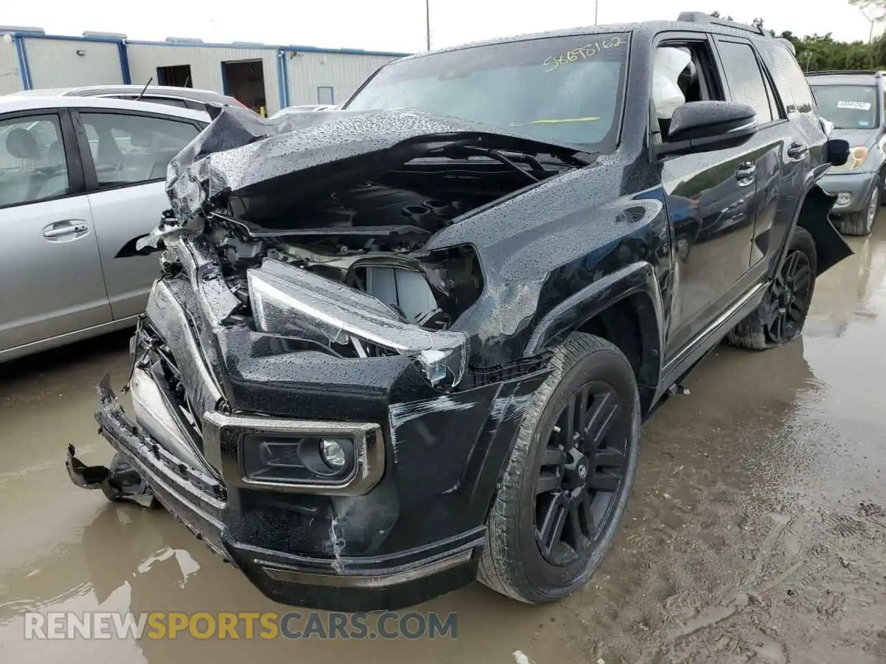 2 Photograph of a damaged car JTEJU5JR1M5864773 TOYOTA 4RUNNER 2021