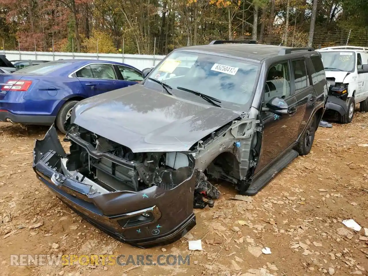 2 Photograph of a damaged car JTEJU5JR2M5919666 TOYOTA 4RUNNER 2021