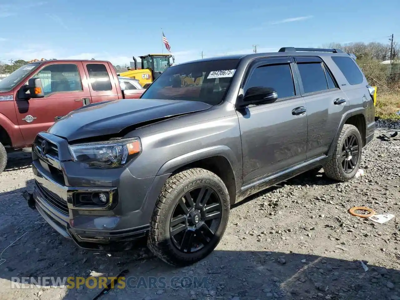 1 Photograph of a damaged car JTEJU5JR4M5857915 TOYOTA 4RUNNER 2021