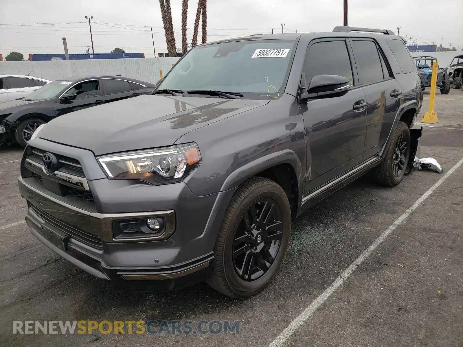 2 Фотография поврежденного автомобиля JTEJU5JR4M5902075 TOYOTA 4RUNNER 2021