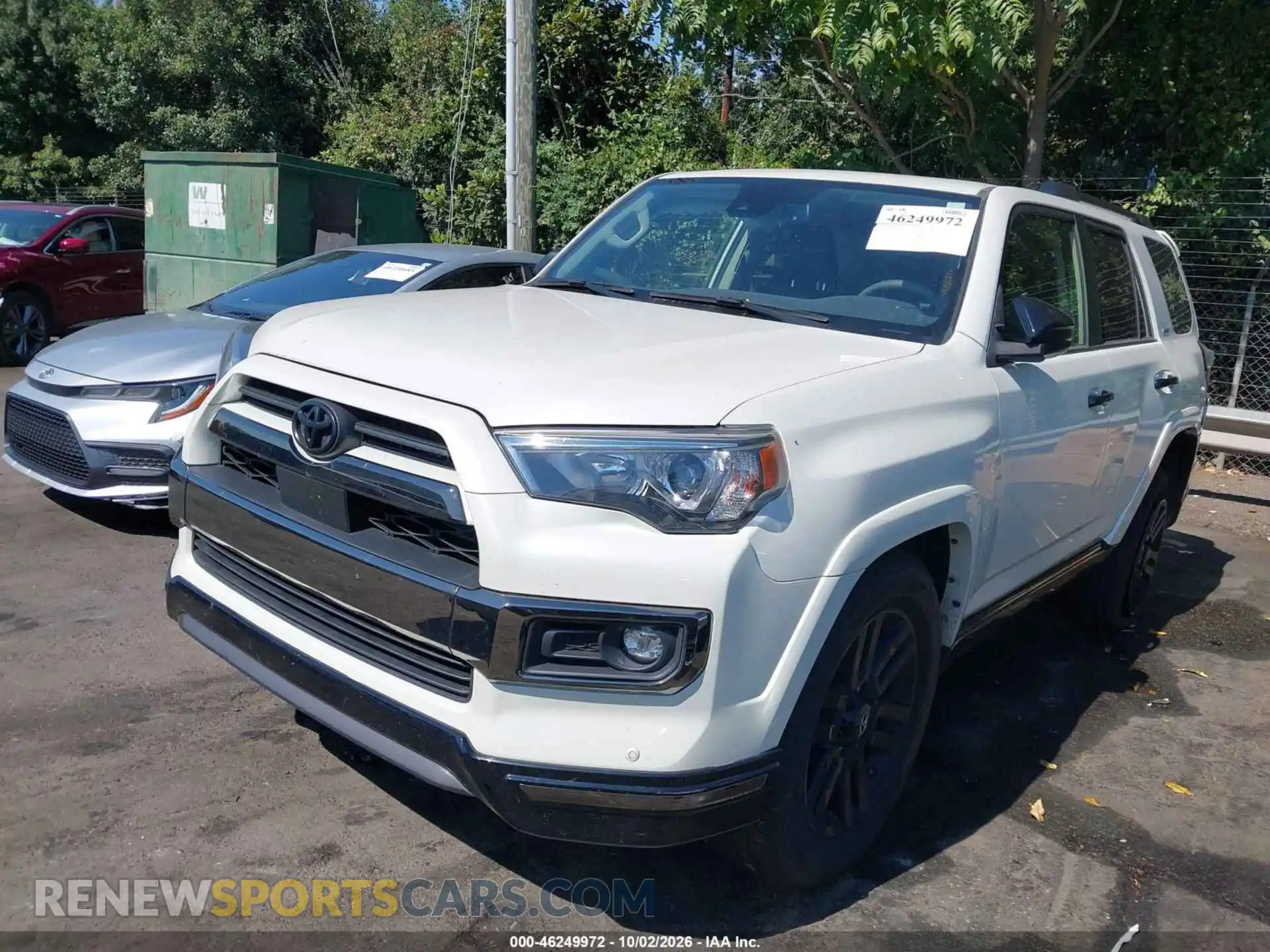 2 Photograph of a damaged car JTEJU5JR4M5961014 TOYOTA 4RUNNER 2021