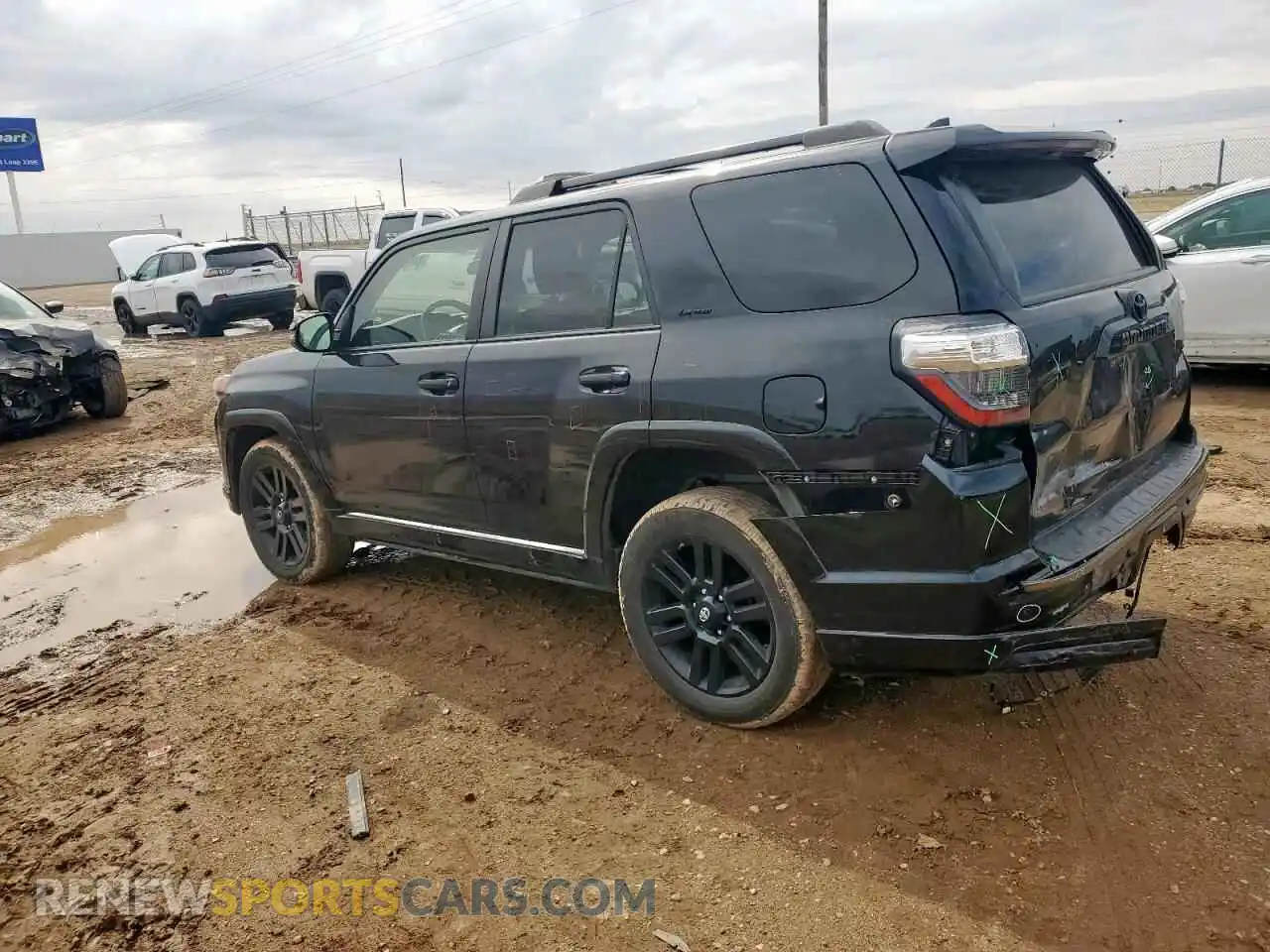 2 Photograph of a damaged car JTEJU5JR6M5861299 TOYOTA 4RUNNER 2021