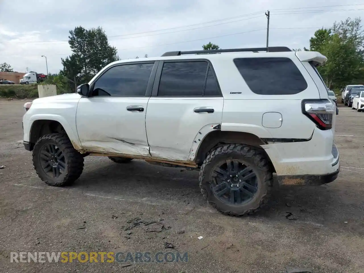 2 fotografías del automóvil dañado JTEJU5JR6M5962276 TOYOTA 4RUNNER 2021