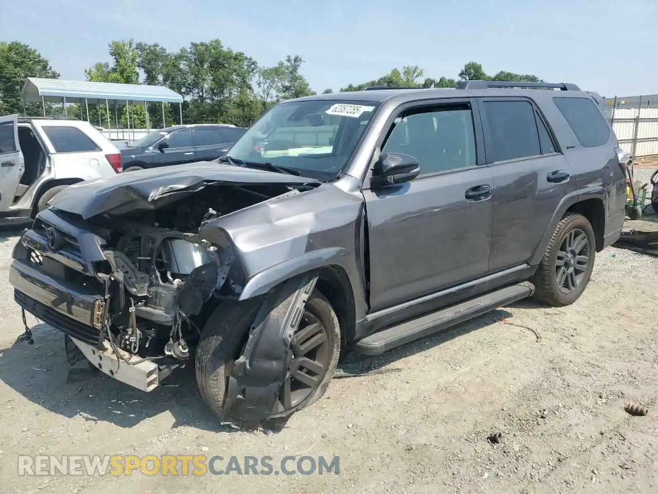 1 Фотография поврежденного автомобиля JTEJU5JR7M5850764 TOYOTA 4RUNNER 2021