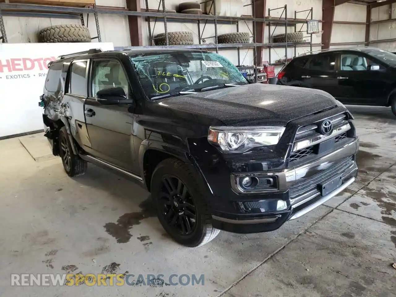 1 Photograph of a damaged car JTEJU5JRXM5860804 TOYOTA 4RUNNER 2021