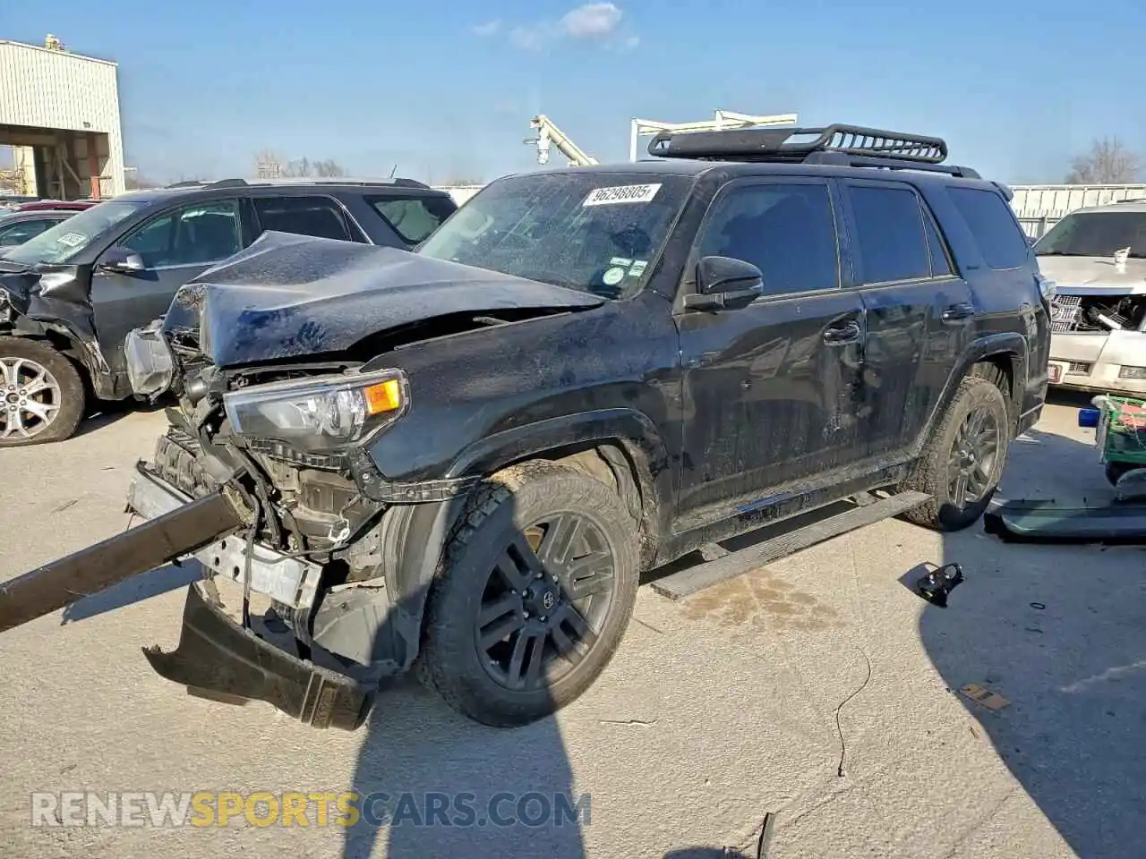 1 Photograph of a damaged car JTEJU5JRXM5863170 TOYOTA 4RUNNER 2021