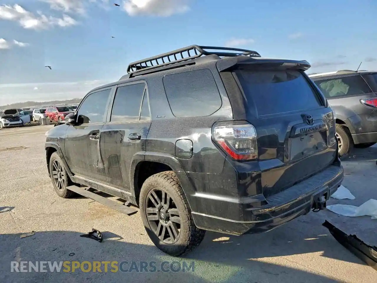 2 Photograph of a damaged car JTEJU5JRXM5863170 TOYOTA 4RUNNER 2021