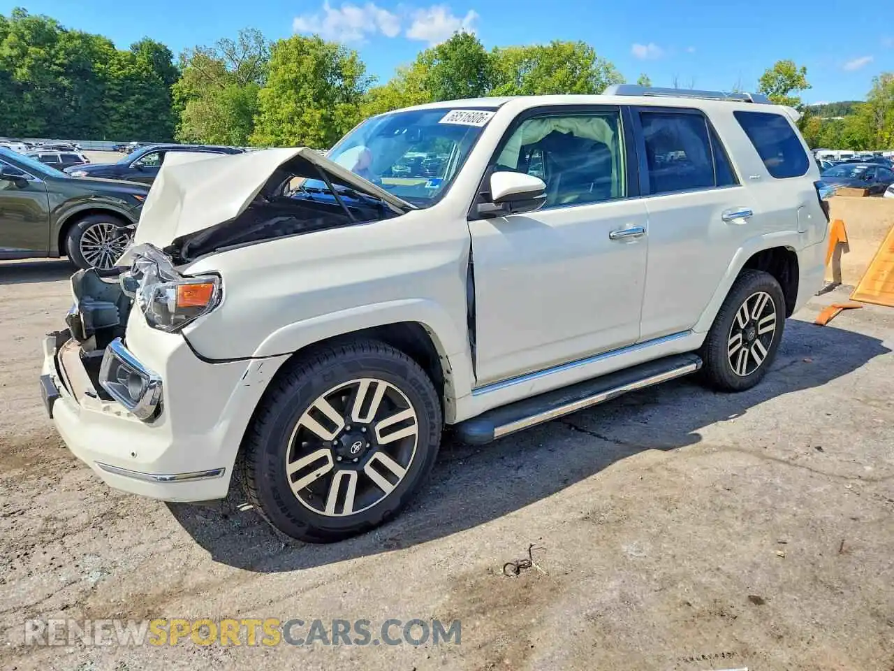 1 Photograph of a damaged car JTEKU5JR1M5863367 TOYOTA 4RUNNER 2021