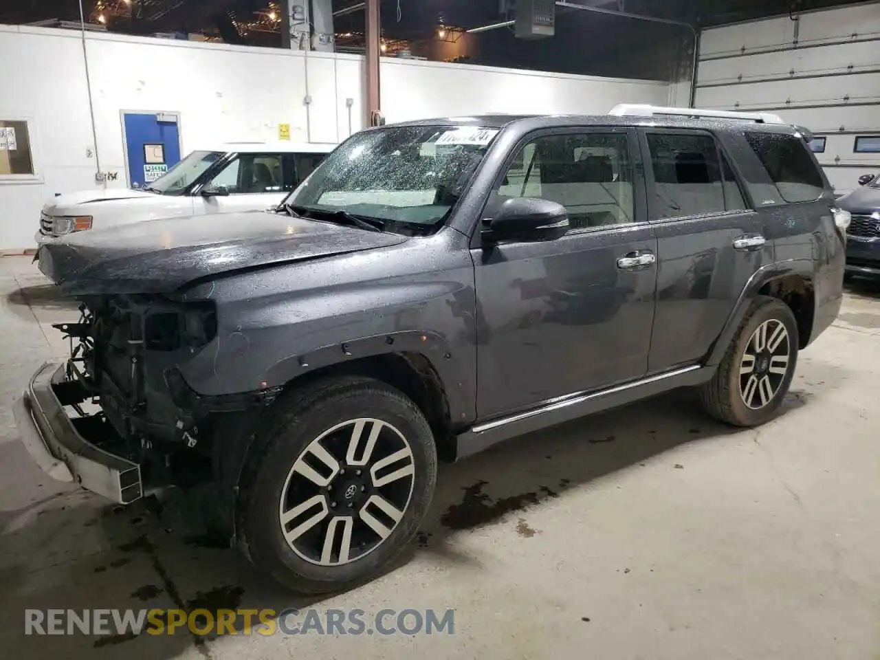 1 Photograph of a damaged car JTEKU5JR2M5841734 TOYOTA 4RUNNER 2021