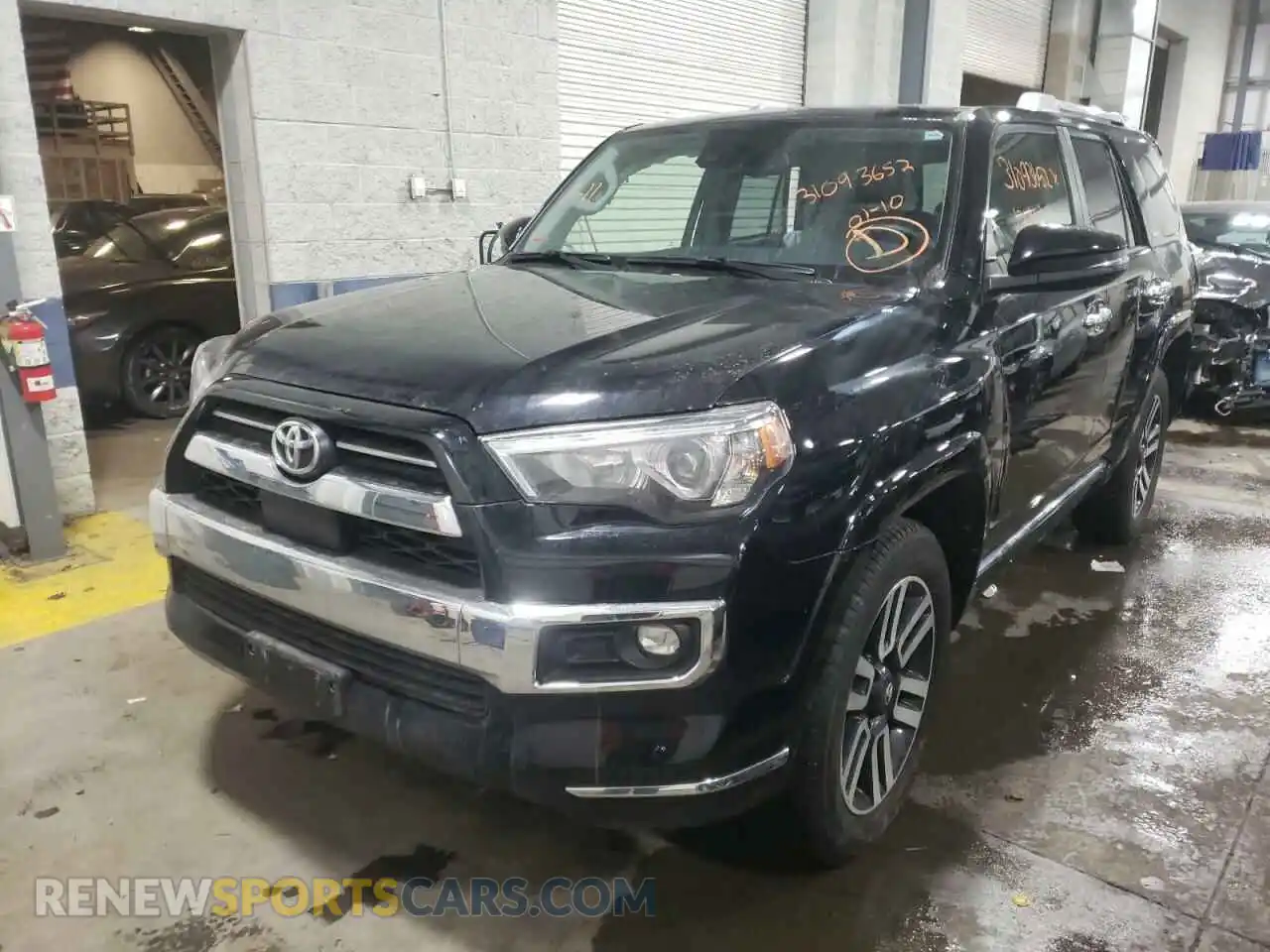2 Photograph of a damaged car JTEKU5JR2M5849011 TOYOTA 4RUNNER 2021