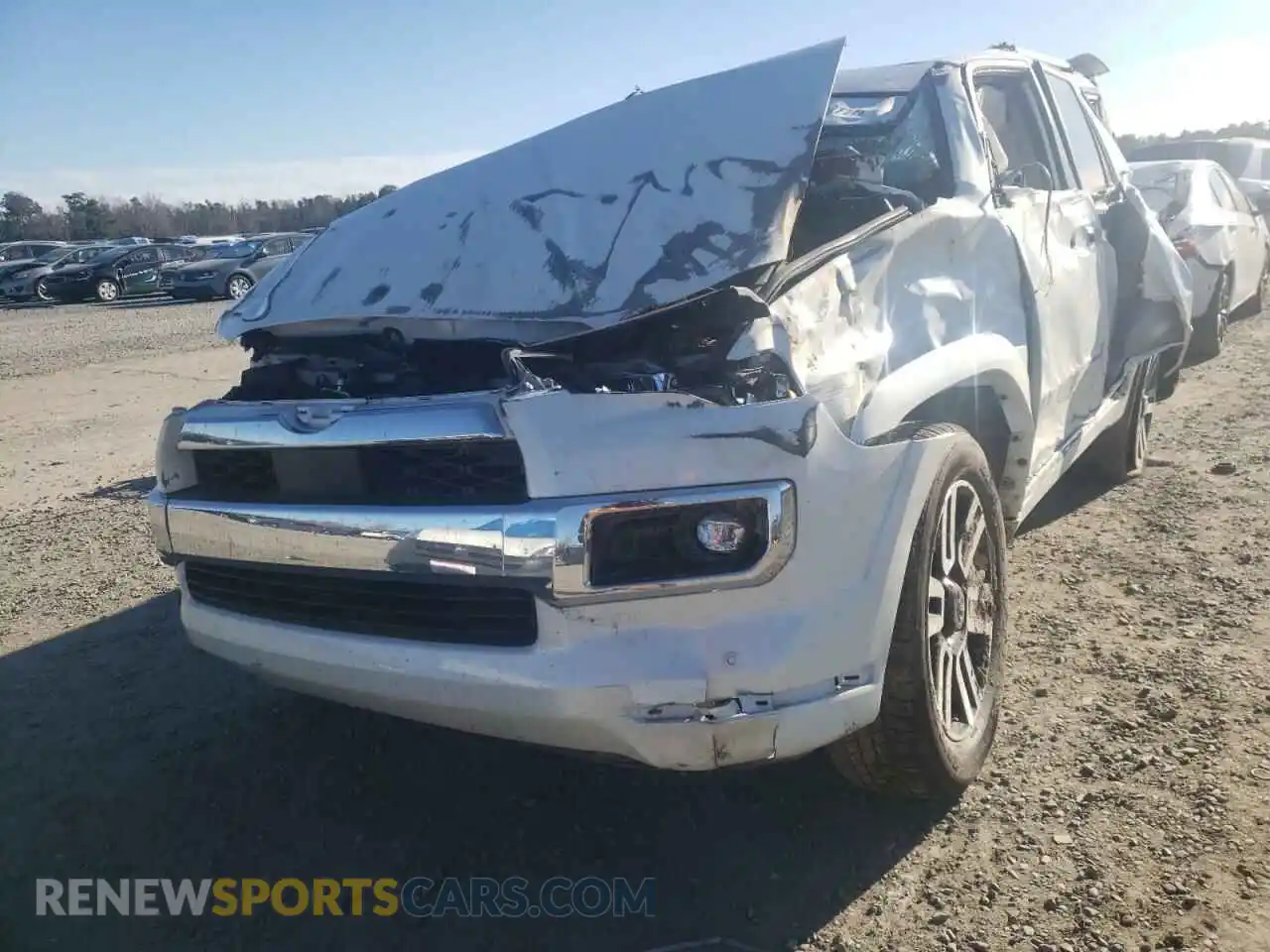 2 Photograph of a damaged car JTEKU5JR2M5904945 TOYOTA 4RUNNER 2021