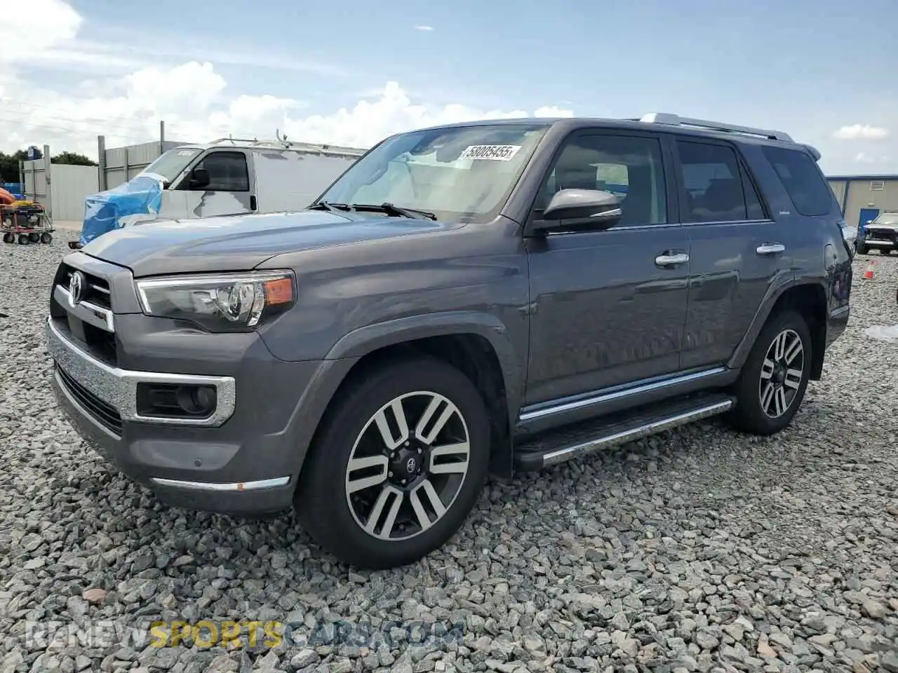 1 Photograph of a damaged car JTEKU5JR2M5929876 TOYOTA 4RUNNER 2021